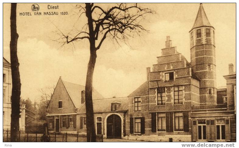 Diest-Hotel Van Nasau 1520 Uitgave E. Uten,Diest - Diest