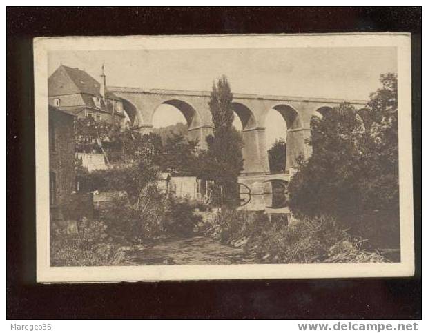 002944 Luxembourg L'alzette à La Ville Basse Du Pfaffenthal & Viaduc Du Chemin De Fer édit.P.K.n°524 - Esch-sur-Alzette