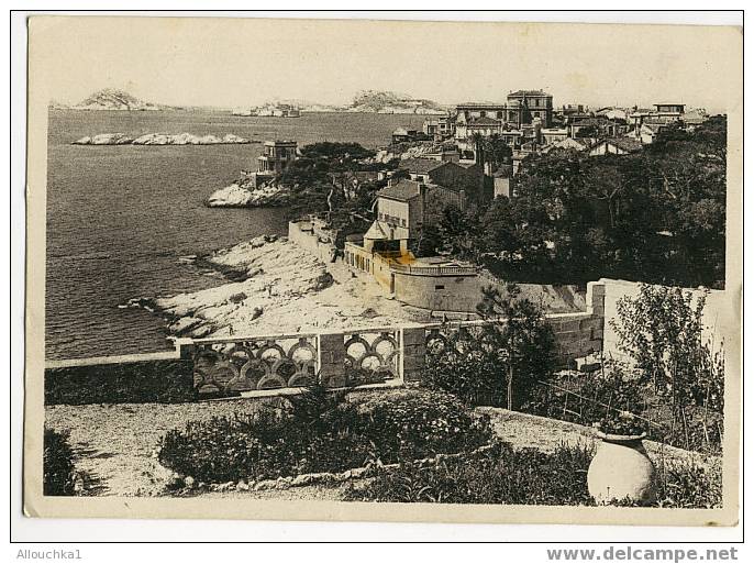 MARSEILLE  LA CORNICHE LE PETIT NICE  1946    VOIR SCANN - Endoume, Roucas, Corniche, Plages