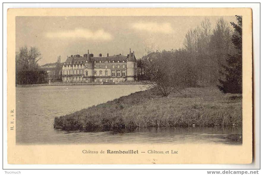 B642 - Château De Rambouillet - Château Et Lac - Rambouillet (Schloß)