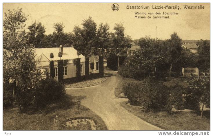 Westmalle -Sanatorium Lizie -Marsily-Wning Van Den Toezichter - Malle