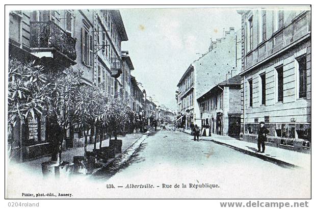 Alberville - Rue De La République - Albertville