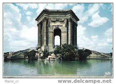 MONTPELLIER Promenade Du Peyrou - Châteaux D'eau & éoliennes