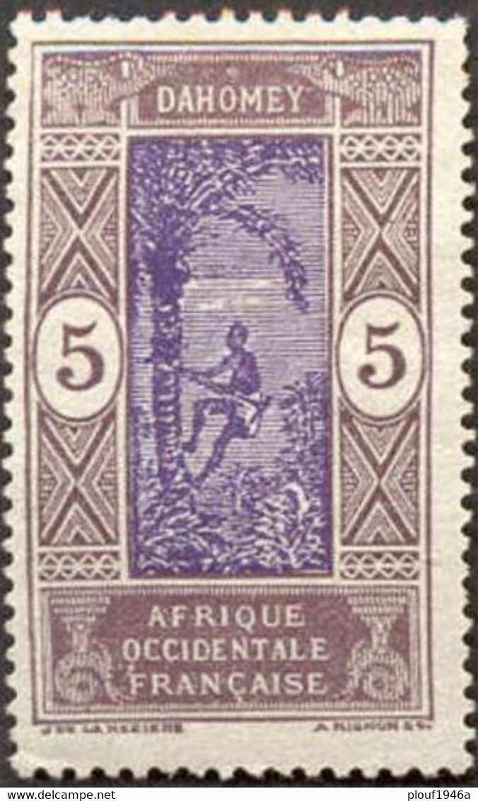 Pays : 148 (Dahomey : Col. Franç.) Yvert Et Tellier N°:  61 (*) - Unused Stamps