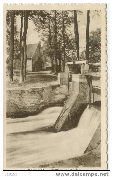 Grobbendonk  - Watermolen En Sluis - Grobbendonk