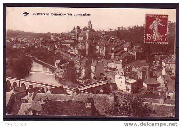 CORREZE - Uzerche - Vue Panoramique - Uzerche