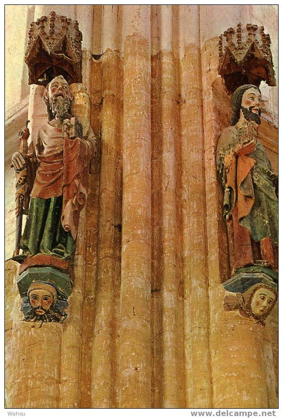 AVIOTH  (55 - Meuse)   Basilique (XIIè-XIVè Siècles)    Statue D'Apôtre   (des Années 70/80 Je Pense) - Avioth