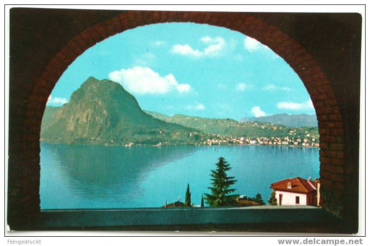 Lugano E Il S. Salvatore Visti Da Castagnola - CAK ´64 - (d 273) - Agno