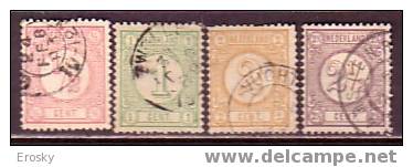Q8220 - NEDERLAND PAYS BAS Yv N°30a/33a - Used Stamps