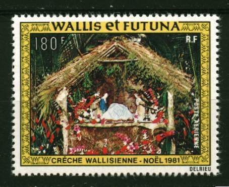 Wallis Et Futuna.**  PA N° 113 -  Noel - Créche - - Autres & Non Classés