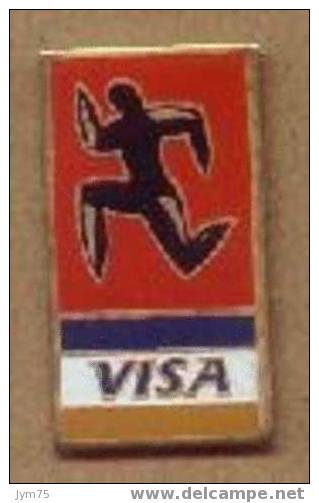 Pin´s Carte VISA Rouge (12006) - Banks