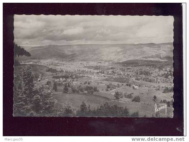 003061  Le Thillot Vue Générale & Vue Sur La Vallée De Remiremont édit.brard - Le Thillot