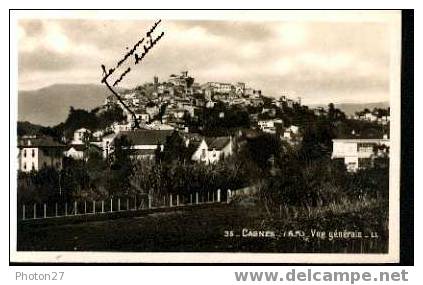 CAGNES, Vue Générale - Cagnes-sur-Mer