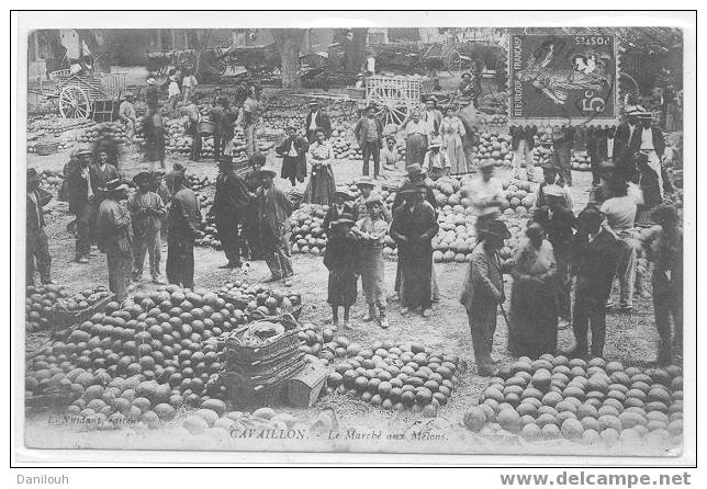 84 // VAUCLUSE / CARPENTRAS / Le Marché Aux Melons, Ed Nuidant / ** - Carpentras