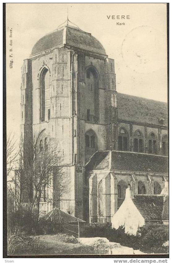 Kerk à VEERE, 1905 - Veere