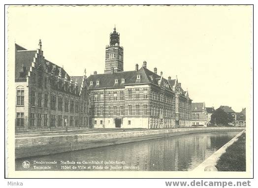 Dendermonde - Stadhuis En Gerechtshof (achterkant) - Dendermonde