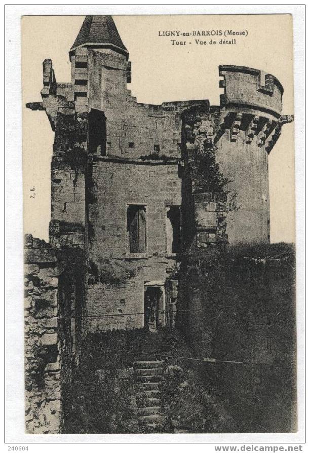 LIGNY-en-BARROIS  --  Tour - Vue De Détail - Ligny En Barrois