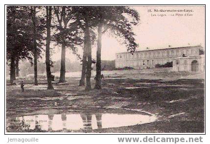 SAINT GERMAIN EN LAYE 78 - Les Loges - La Pièce D´Eau - St. Germain En Laye (castle)