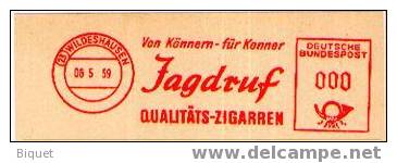 EMA Allemande Sur Les Cigares De Qualité Jagdruf - Tabac