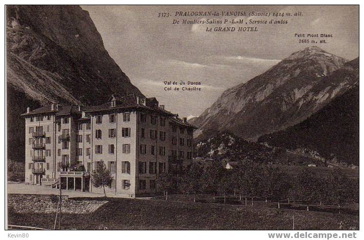 73 PRALOGNAN La Vanoise Le Grand Hôtel - Pralognan-la-Vanoise