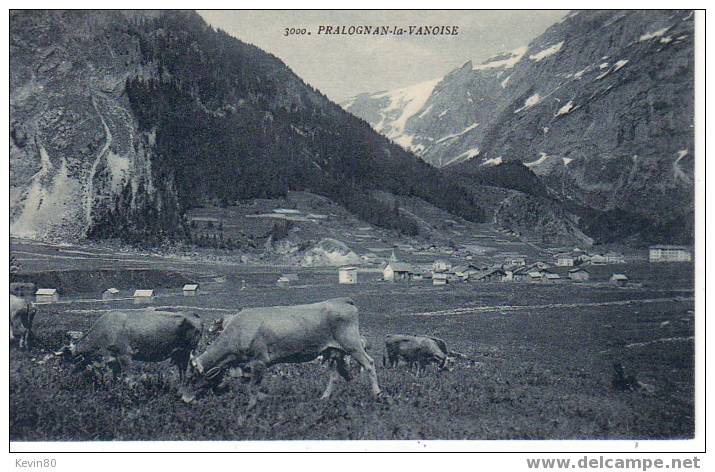 73 PRALOGNAN La Vanoise  Cpa Animée Troupeau De Vaches - Pralognan-la-Vanoise