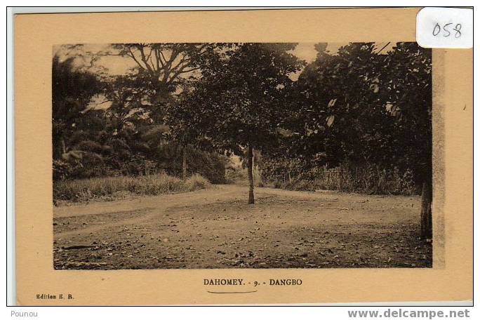 - DAHOMEY - DANGBO (058) - Dahomey