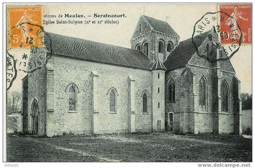 SERAINCOURT - Eglise Saint-Sulpice. - Seraincourt