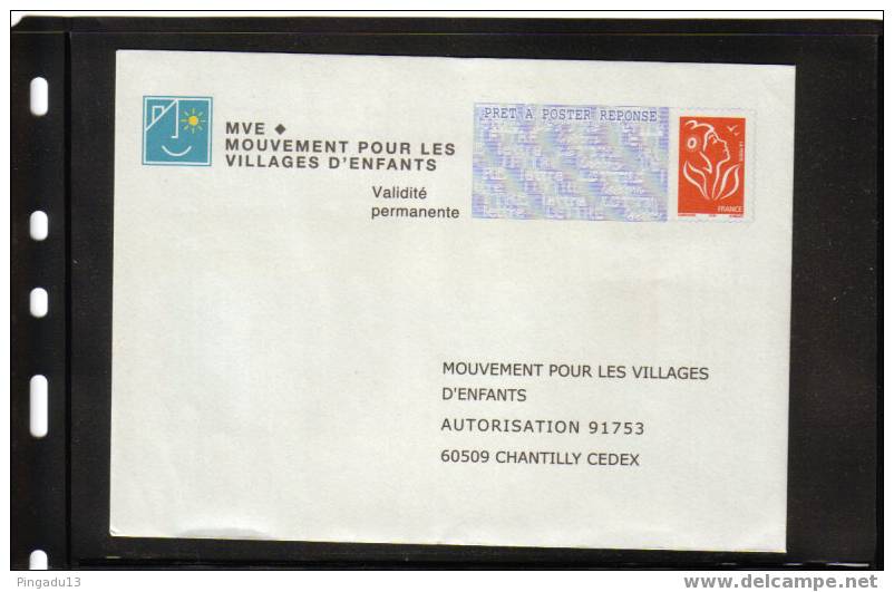 PAP Réponse Mouvement Villages D´enfants à Voir MOD - Prêts-à-poster:Answer/Lamouche