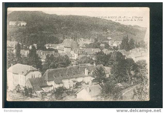 Mauleon Soule - L'Hospice Et Une Partie De La Ville - Mauleon Licharre