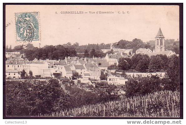 VAL D'OISE - Cormeilles - Vue D'ensemble - Cormeilles En Parisis