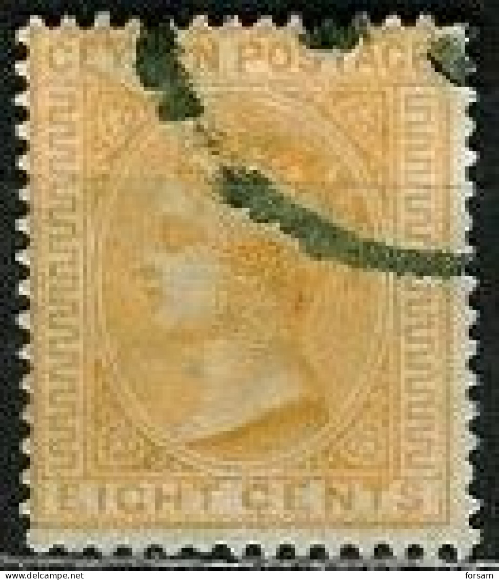 CEYLON..1883/1898..Michel # 62...used. - Ceylon (...-1947)