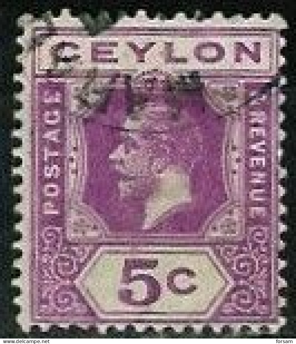 CEYLON..1911..Michel # 168...used. - Ceylon (...-1947)