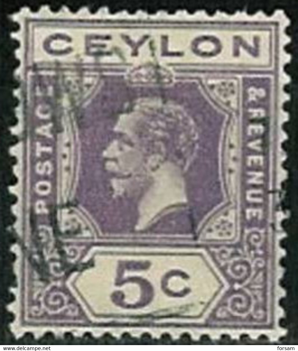CEYLON..1921/1927..Michel # 189...used. - Ceylon (...-1947)