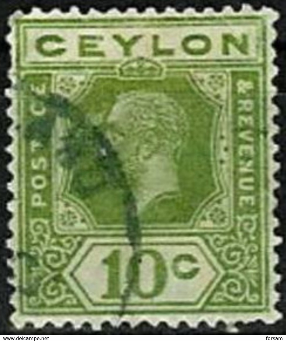 CEYLON..1921/27..Michel # 193...used. - Ceylon (...-1947)