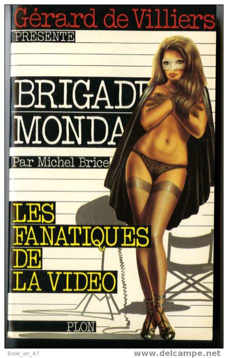 {29563} M Brice " Les Fanatiques De La Vidéo " Brigade Mondaine N° 35 , Plon EO 1981. TBE - Brigade Mondaine