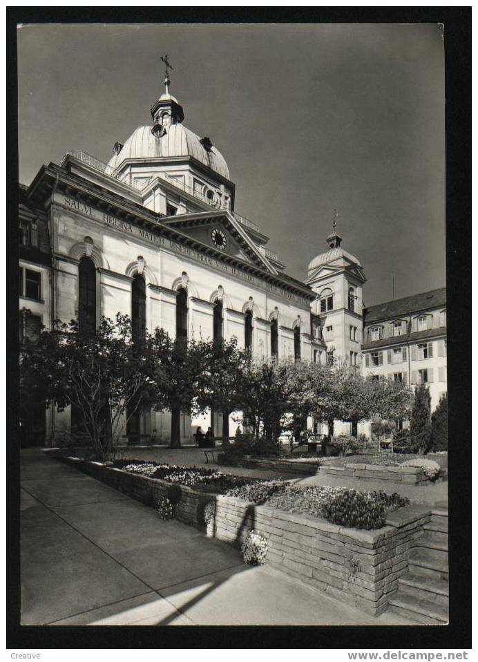 MUTTERHAUS MENZINGEN:KLOSTERHOF*Photo Benedikt Rast, Fribourg*+timbre 1964 - Menzingen