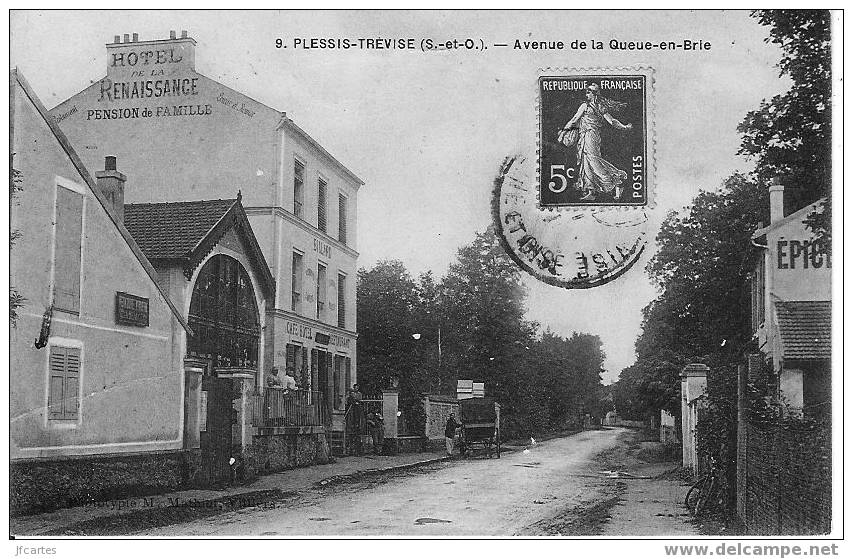 94 - Le PLESSIS TREVISE - Avenue De La Queue En Brie - Le Plessis Trevise