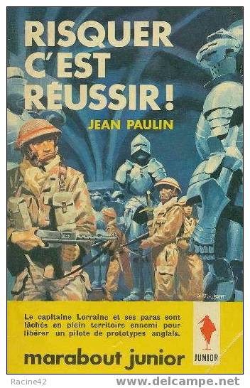 RISQUER C´EST REUSSIR ! De JEAN PAULIN  - EDITIONS MARABOUT JUNIOR -  [V2] - Marabout Junior