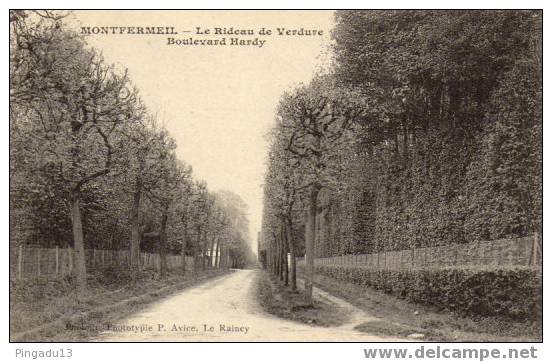 Montfermeil Rideau De Verdure Le Boulevard Hardy à Voir - Montfermeil