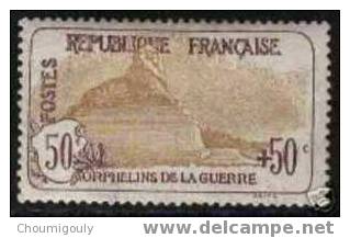 FRANCE 1917-18 Y&T 153 "AU PROFIT DES ORPHELINS DE LA GUERRE  50 C + 50 C BRUN ET BRUN CLAIR" NEUF SANS CHARNIERE XX TTB - Nuevos