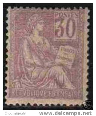 FRANCE 1900-01 Y&T 115 "TYPE MOUCHON 30 C VIOLET" NEUF SANS CHARNIERE XX TTB - Nuevos