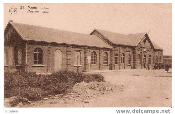 MENIN LA GARE MEENEN STATIE N°34 - Menen