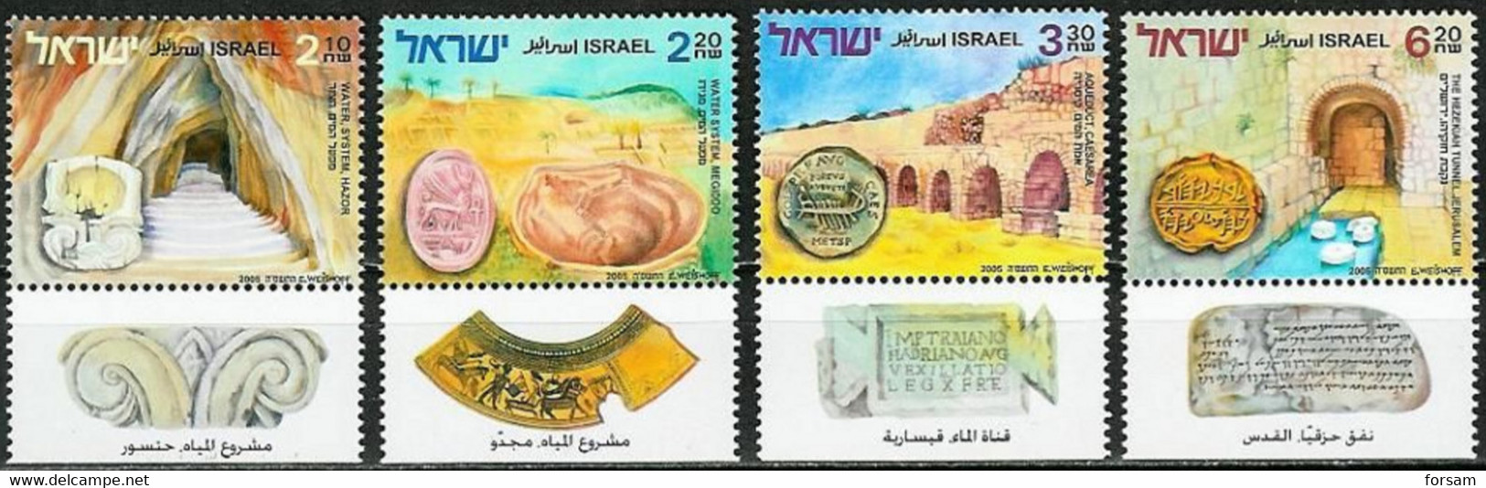 ISRAEL..2005..Michel# 1812-1815...MNH. - Unused Stamps (with Tabs)