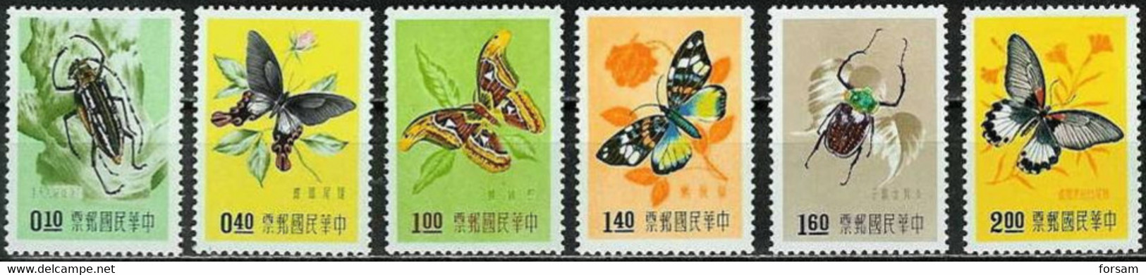 CHINA ( TAIWAN )..1958..Michel # 282-287...MLH...MiCV - 20 Euro. - Nuevos