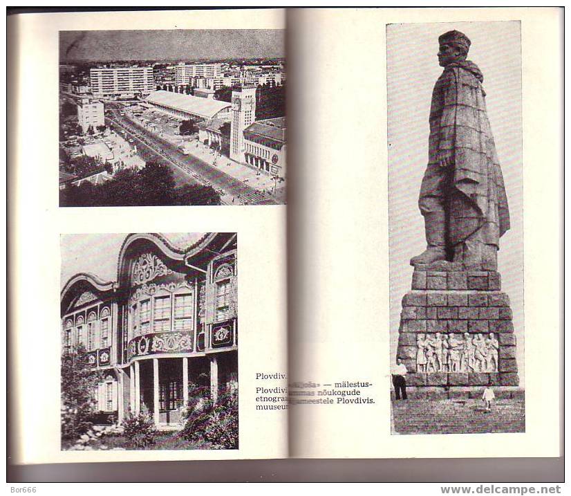 GOOD OLD COUNTRY GUIDEBOOK - BULGARIA ( Estonian Language - Published 1975 ) - Enzyklopädien