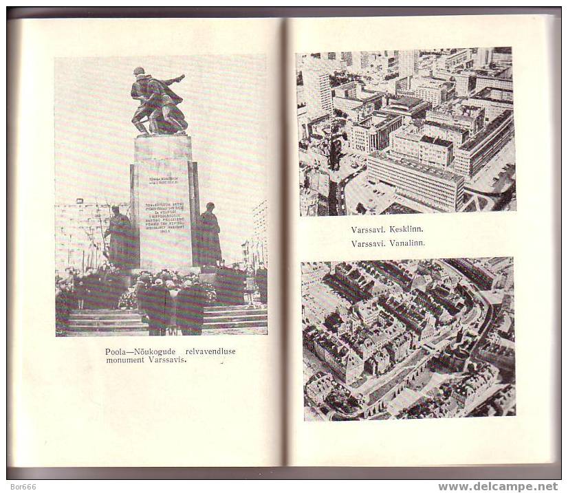 GOOD OLD COUNTRY GUIDEBOOK - POLAND ( Estonian Language - Published 1975 ) - Encyclopédies