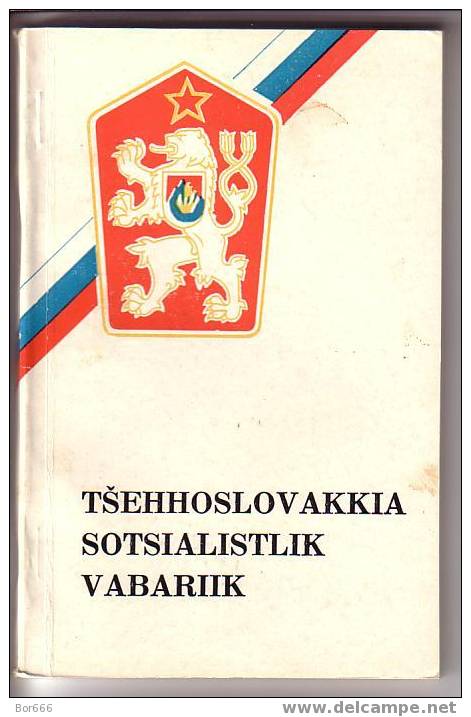 GOOD OLD COUNTRY GUIDEBOOK - CZECHOSLOVAKIA ( Estonian Language - Published 1976 ) - Enciclopedias