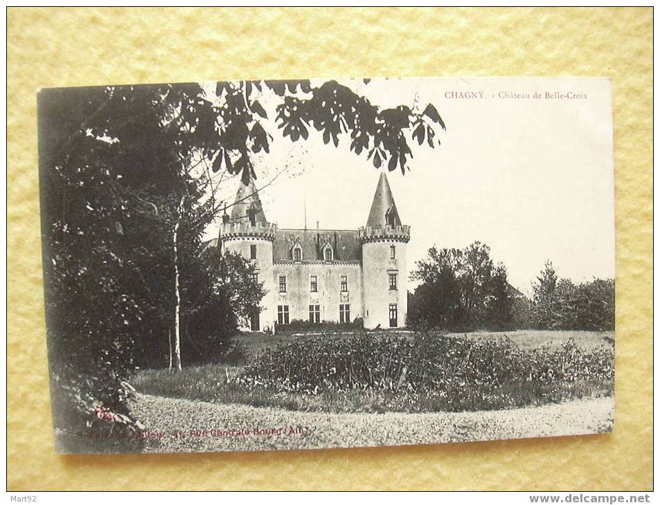 71 CHAGNY CHATEAU DE BELLE CROIX - Chagny