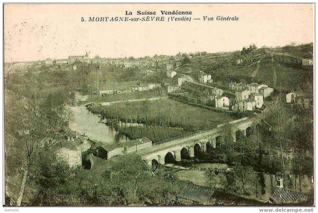 MORTAGNE-SUR-SEVRE - Vue Générale. - Mortagne Sur Sevre