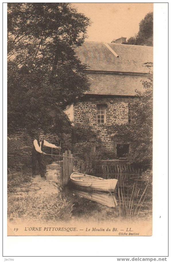 // MOULIN DU BO //          Ref 423 - Moulins à Eau